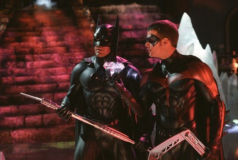 George Clooney, Chris O'Donnell - Batman & Robin - Photos