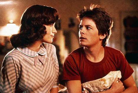 Lea Thompson, Michael J. Fox - Back to the Future - Photos