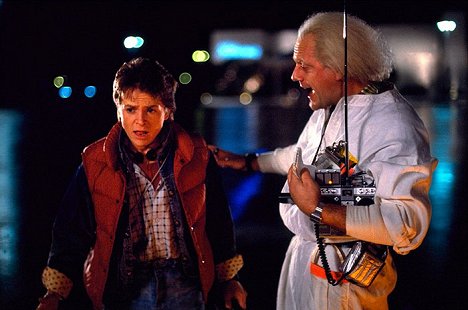 Michael J. Fox, Christopher Lloyd - Paluu tulevaisuuteen - Kuvat elokuvasta