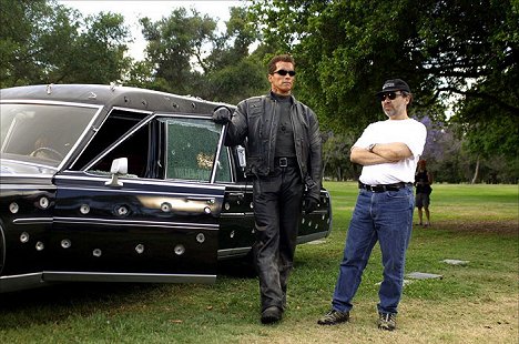 Arnold Schwarzenegger, Jonathan Mostow - Terminator 3: Koneiden kapina - Kuvat kuvauksista