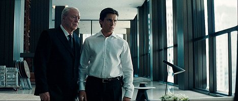 Michael Caine, Christian Bale - The Dark Knight - Photos