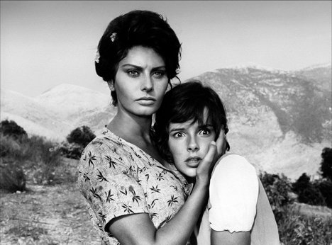 Sophia Loren, Eleonora Brown - Egy asszony meg a lánya - Filmfotók