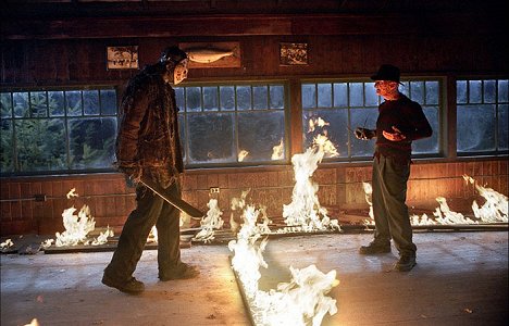 Ken Kirzinger, Robert Englund - Freddy versus Jason - Z filmu