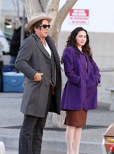Mickey Rourke, Megan Fox - Krev na křídlech - Z filmu