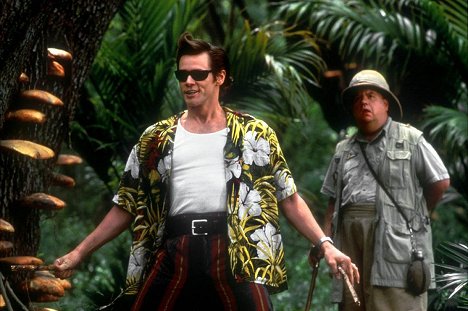 Jim Carrey, Ian McNeice - Ace Ventura - Jetzt wird's wild - Filmfotos