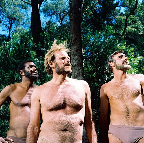 Jeff Burton, Charlton Heston, Robert Gunner - Planet of the Apes - Photos