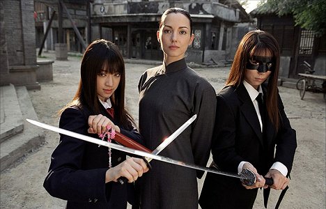 Chiaki Kuriyama, Julie Dreyfus, Julie Manase - Kill Bill: Volumen 1 - Promoción