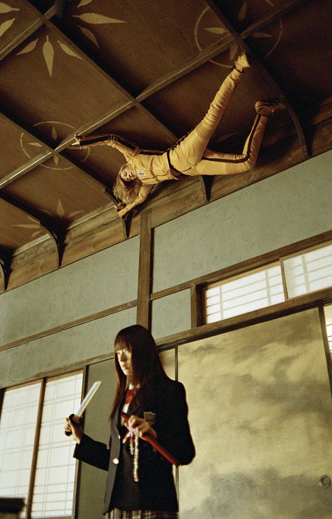 Uma Thurman, Chiaki Kuriyama - Kill Bill - Z filmu