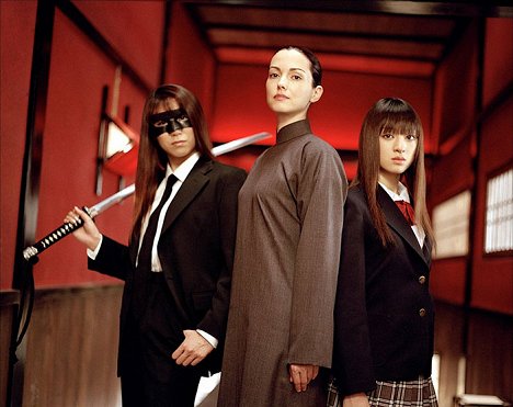 Julie Manase, Julie Dreyfus, Chiaki Kuriyama - Kill Bill – Volume 1 - Werbefoto