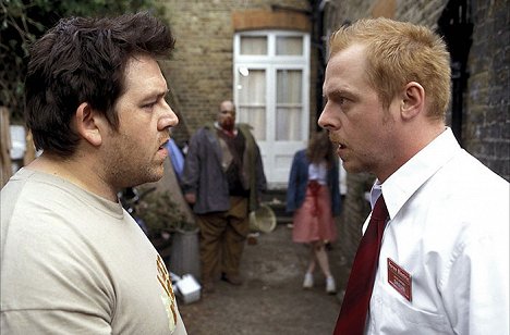 Nick Frost, Simon Pegg - Shaun Of The Dead - Filmfotos