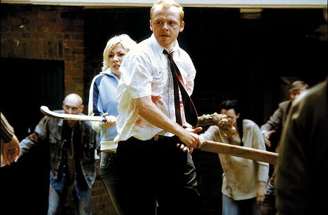 Kate Ashfield, Simon Pegg - Shaun Of The Dead - Filmfotos