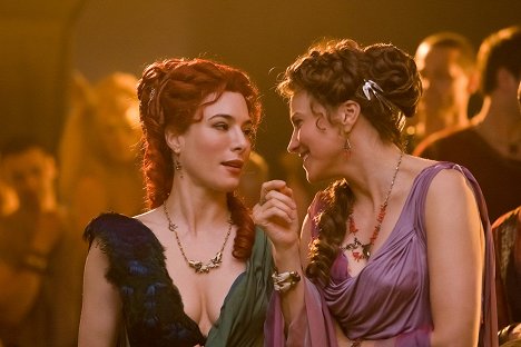 Jaime Murray, Lucy Lawless - Spartacus: Gods of the Arena - Filmfotos