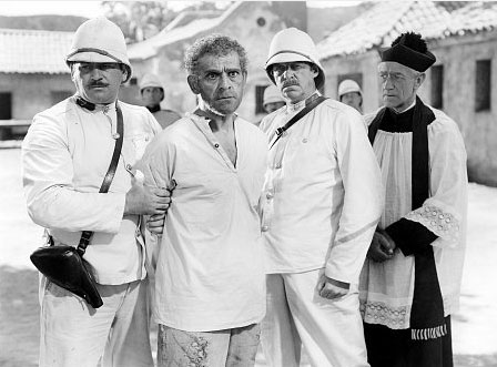 Boris Karloff, James Stephenson, Earl Dwire - Devil's Island - Van film