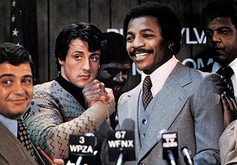 Sylvester Stallone, Carl Weathers, Joe Frazier - Rocky - Filmfotók