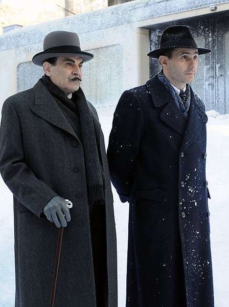 David Suchet, Serge Hazanavicius - Agatha Christie: Poirot - Murder on the Orient Express - Photos