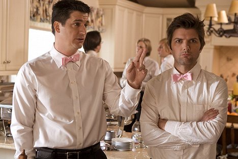 Ken Marino, Adam Scott - Party Down - Willow Canyon Homeowners Annual Party - Film