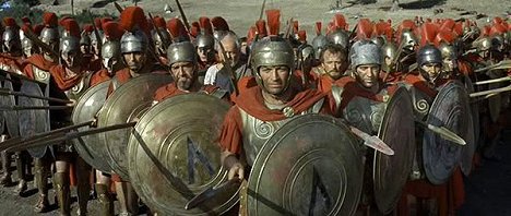 Richard Egan - El león de Esparta - De la película