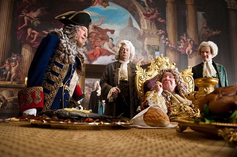 Geoffrey Rush, Richard Griffiths - Pirates of the Caribbean 4 - Fremde Gezeiten - Filmfotos