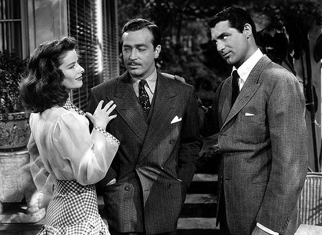 Katharine Hepburn, John Howard, Cary Grant