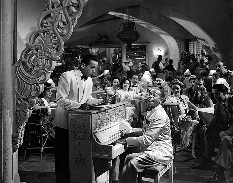Humphrey Bogart, Dooley Wilson - Casablanca - Z filmu