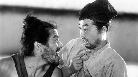 Toshirō Mifune, Daisuke Katō - Rashomon - demonernas port - Kuvat elokuvasta