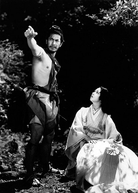 Toshirō Mifune, Machiko Kyō - Rashōmon - Van film
