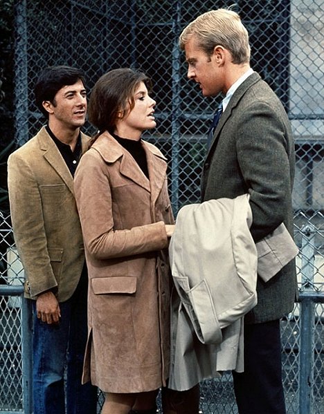 Dustin Hoffman, Katharine Ross, Brian Avery - Diploma előtt - Filmfotók