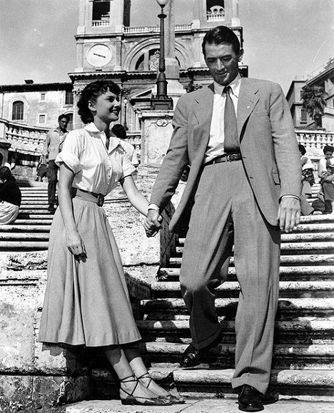 Audrey Hepburn, Gregory Peck - Vacances romaines - Film