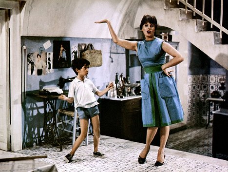 Marietto, Sophia Loren - Es begann in Neapel - Filmfotos