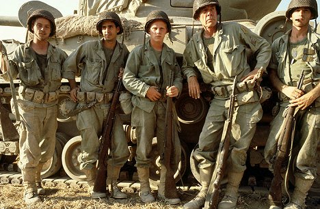 Mark Hamill, Bobby Di Cicco, Kelly Ward, Lee Marvin, Robert Carradine - The Big Red One - Filmfotos