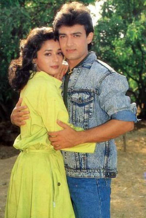 Madhuri Dixit, Aamir Khan - Dil - Filmfotos