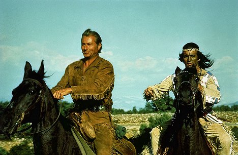 Lex Barker, Pierre Brice - Winnetou und Shatterhand im Tal der Toten - Filmfotos
