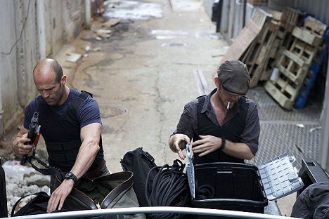 Jason Statham, Ben Foster - The Mechanic - Photos