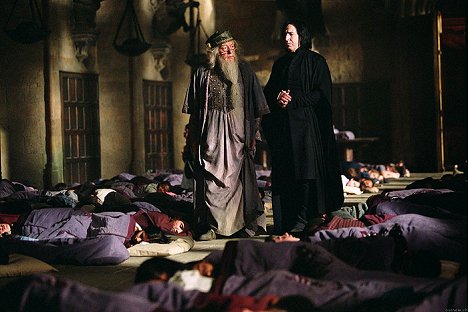 Michael Gambon, Alan Rickman - Harry Potter és az azkabani fogoly - Filmfotók