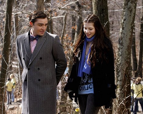 Ed Westwick, Michelle Trachtenberg - Gossip Girl - Van film