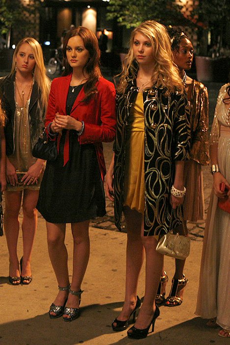 Leighton Meester, Taylor Momsen, Nicole Fiscella - Gossip Girl - Van film