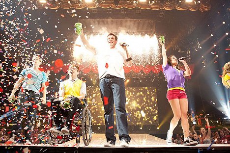 Chord Overstreet, Kevin McHale, Cory Monteith, Lea Michele - Glee Live! 3D - Z filmu