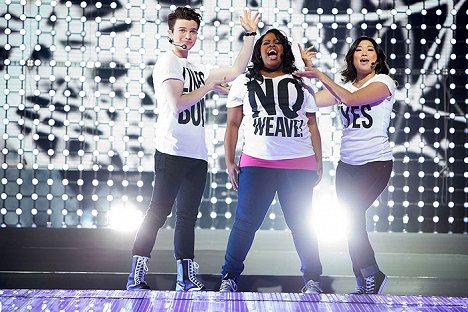 Chris Colfer, Amber Riley, Jenna Ushkowitz - Glee ! On Tour : Le film 3D - Film