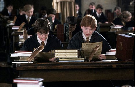 Daniel Radcliffe, Rupert Grint - Harry Potter a Tajomná komnata - Z filmu