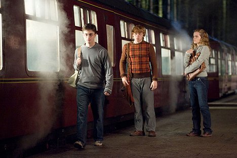 Daniel Radcliffe, Rupert Grint, Emma Watson - Harry Potter y la Orden del Fénix - De la película