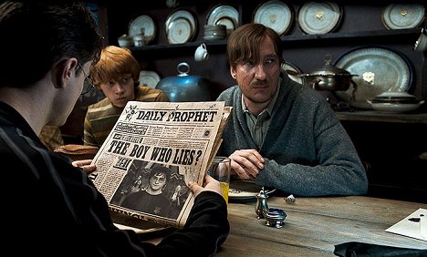 Daniel Radcliffe, Rupert Grint, David Thewlis - Harry Potter i Zakon Feniksa - Z filmu