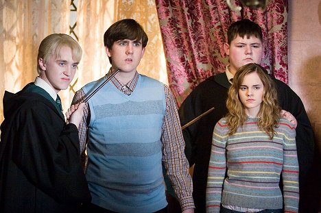 Tom Felton, Matthew Lewis, Jamie Waylett, Emma Watson - Harry Potter und der Orden des Phönix - Filmfotos