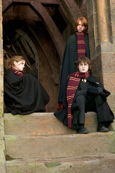 Emma Watson, Rupert Grint, Daniel Radcliffe - Harry Potter és a Tűz Serlege - Filmfotók