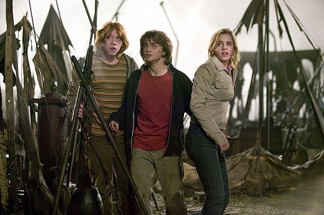 Rupert Grint, Daniel Radcliffe, Emma Watson - Harry Potter i Czara Ognia - Z filmu