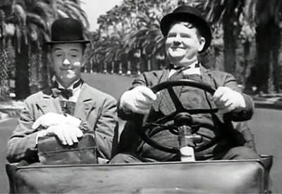 Stan Laurel, Oliver Hardy - Am Rande der Kreissäge - Filmfotos