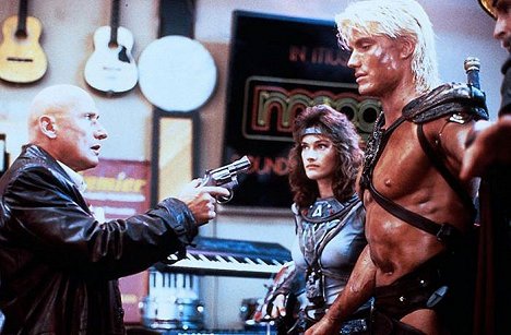 James Tolkan, Chelsea Field, Dolph Lundgren - Masters of the Universe - Photos