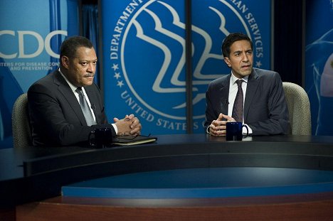 Laurence Fishburne, Sanjay Gupta - Contagion - Kuvat elokuvasta