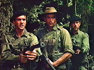 Mel Gibson, Sam Neill, Chris Haywood - Die Grünen Teufel vom Mekong - Filmfotos