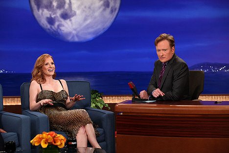 Jessica Chastain, Conan O'Brien - Conan - De la película