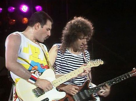 Freddie Mercury, Brian May - Queen Live at Wembley '86 - Filmfotos